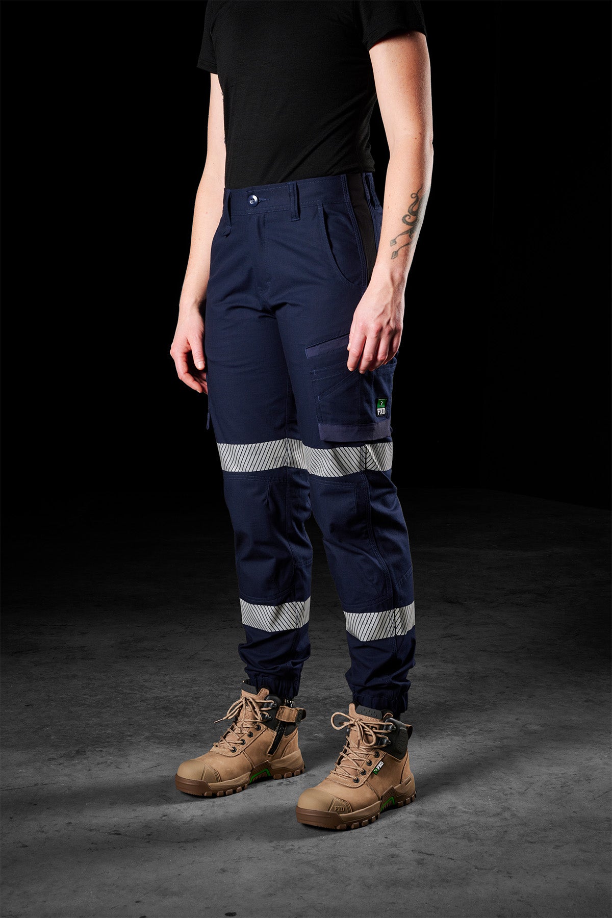 Hip Pocket Workwear & Safety - FXD WOMENS WP.4W STRETCH CUFFED WORK PANTS  ARE FIT AND TRADE TESTED FOR WOMEN, BY WOMEN, FUNCTION BY DESIGN. FXD WOMENS  WP.4W STRETCH CUFFED WORK PANTS