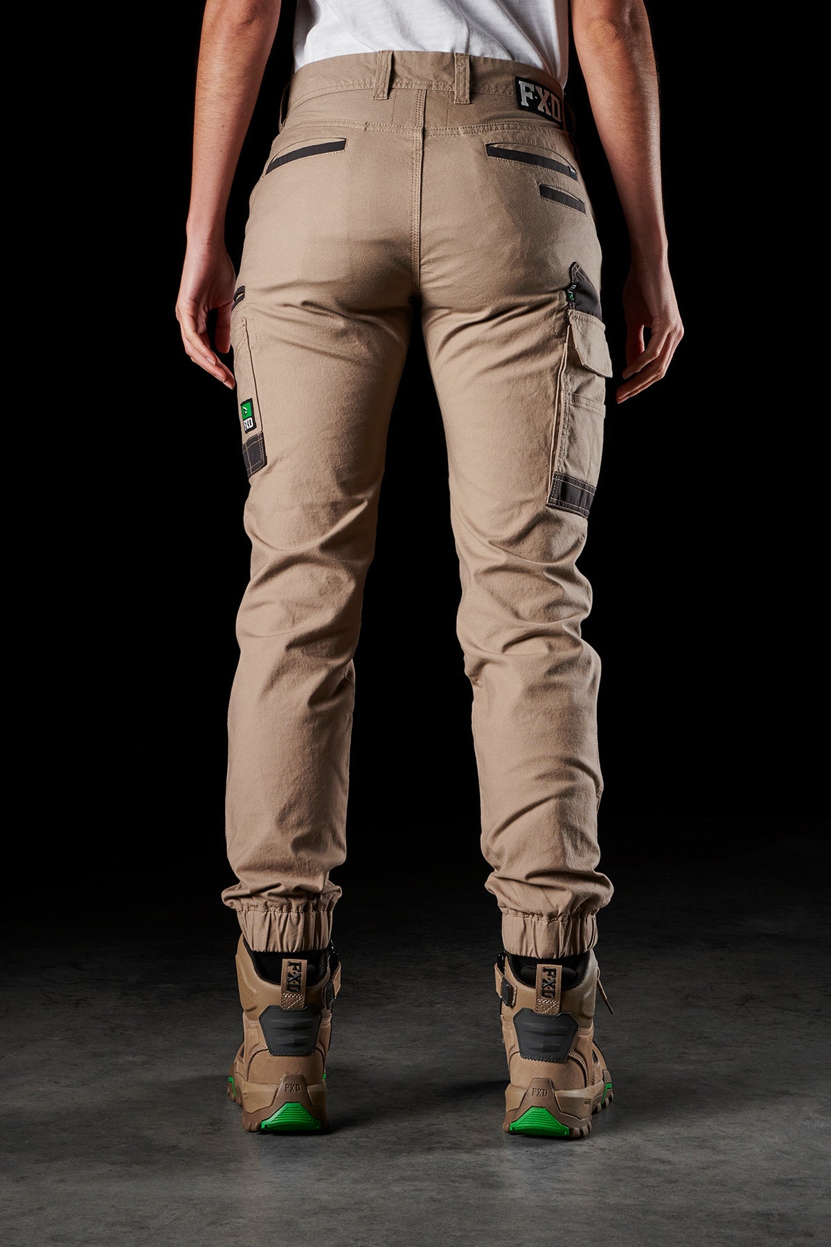 FXD - WP-4W Women's Cuffed Work Pants - Khaki